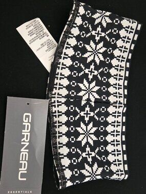 Louis Garneau Alta Headband NWT Nordic Pattern Cycling Running Winter Ear Warmer